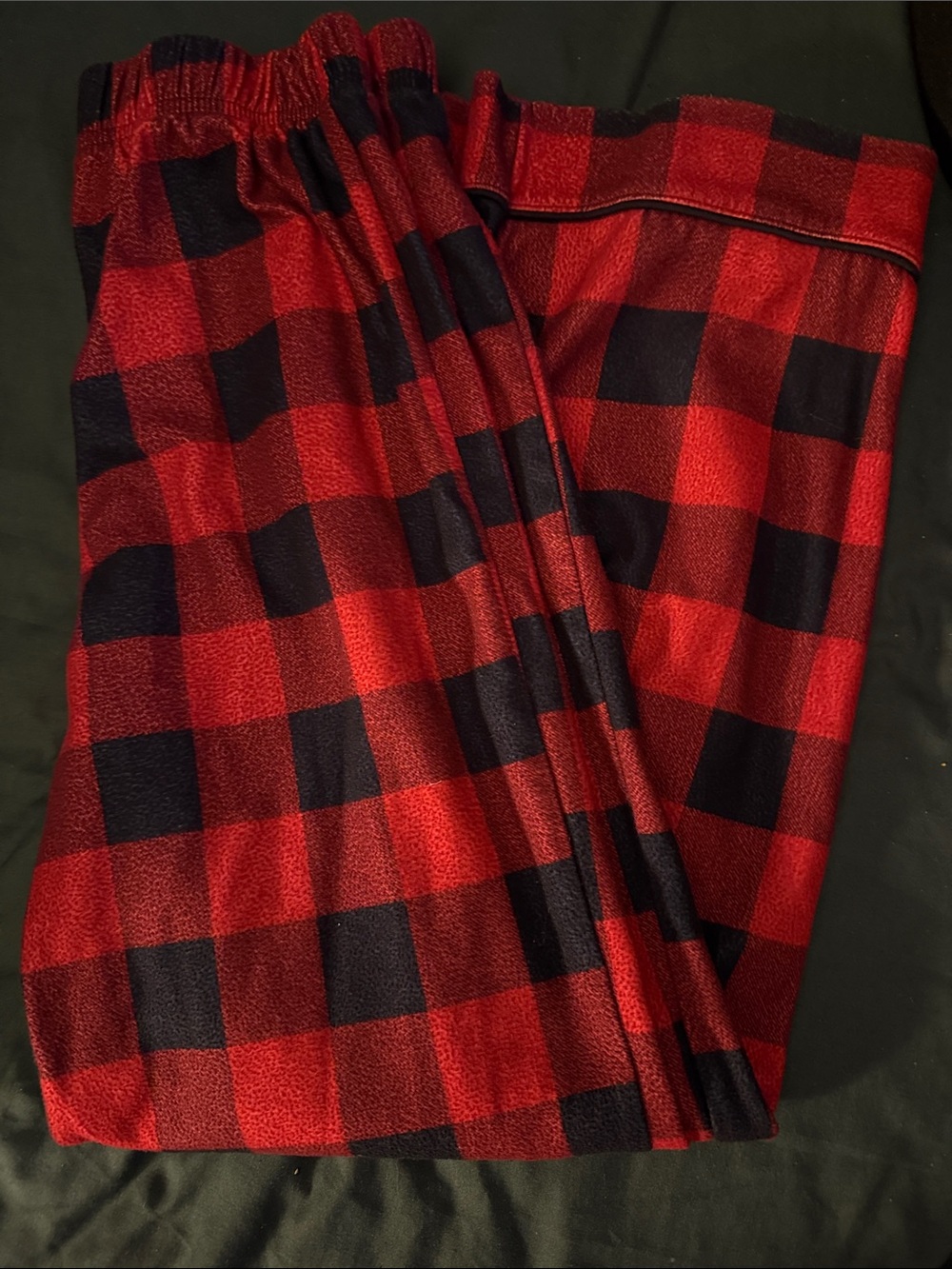 Wondershop Red and Black Buffalo Plaid Kids Pajama Bottoms